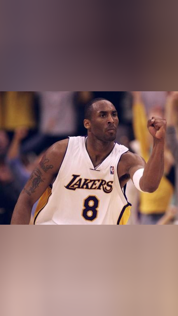 科比06招牌庆祝动作! #科比