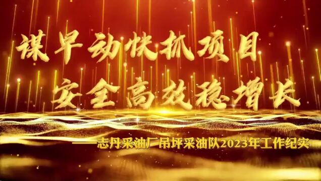 吊坪采油队2023年工作纪实