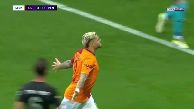 这射术太强了!伊卡尔迪土超推射死角破门!_腾讯新闻