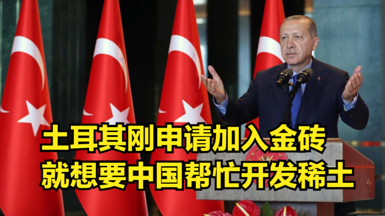 土耳其刚申请加入金砖,就想要中国帮忙开发稀土产业链