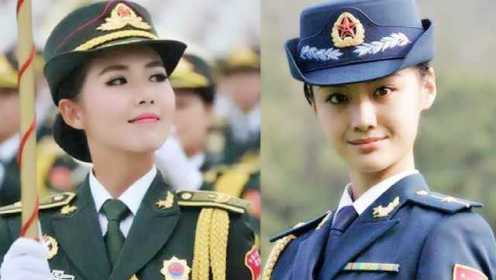 中国女兵太美太震撼，一首《女兵美》看最美女兵