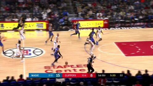 《NBA全场集锦》【扣篮】扣篮王起飞等你 奥古斯丁快攻高抛助飞戈登