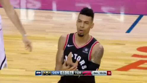 《NBA全场集锦》掘金vs猛龙第3节精编 比斯利无视小卡双手暴扣