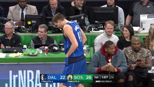 《NBA全场集锦》这就是最高的敬意！绿军球迷掌声送给曾经的宿敌诺维茨基
