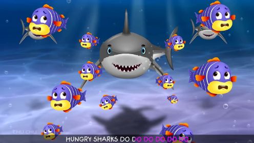 Baby Shark - Great White Shark - Learn Shark Names For Children - ChuChuTV Nursery Rhymes & Songs