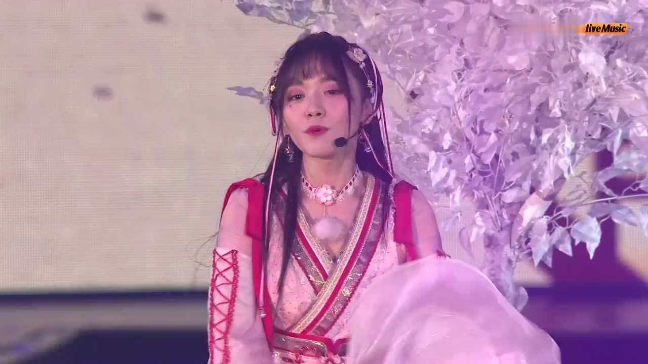 皓月组第3名万丽娜春夏秋冬solosnh48group第五届年度金曲大赏