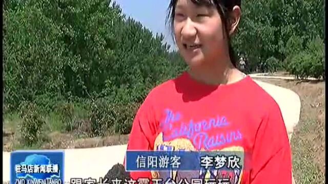 确山县双河镇霸王台森林公园开园