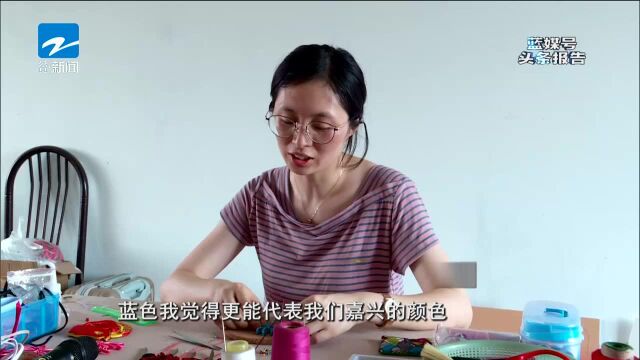 嘉善:巧手做盘扣 献礼新中国成立70周年