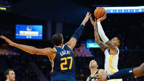 《NBA全场集锦》【球星】拉塞尔vs爵士集锦 水拉狂轰33分连飙4记神仙三分球无力救主
