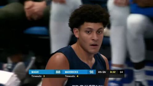 《NBA全场回放》【原声回放】魔术vs独行侠第4节 武切维奇出手脱筐错失三分绝杀