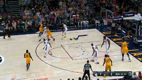 《NBA全场集锦》【扣篮】米切尔遭抢断 理查德森空位扣篮