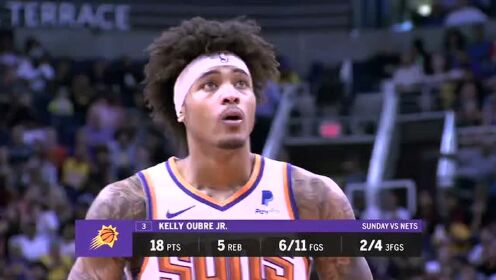 《NBA全场回放》【原声回放】湖人vs太阳第2节 戴维斯转身挂筐扣篮