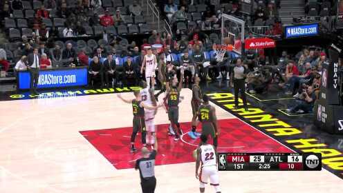 《NBA全场集锦》【得分】球到内线就是刚 阿德巴约强吃篮下打成2加1