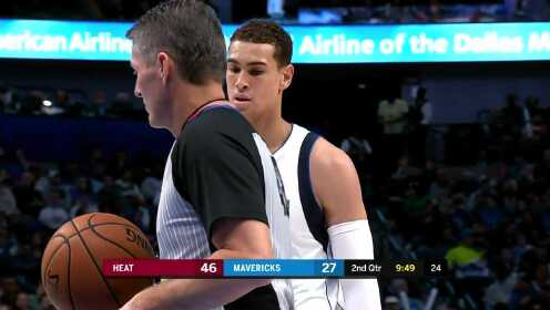 《NBA全场回放》【原声回放】热火vs独行侠第2节 热火全队火力全开