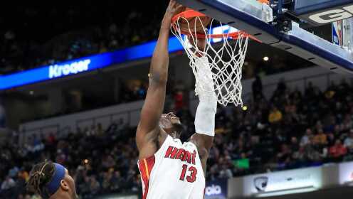 《NBA全场集锦》【球星】阿德巴约vs步行者集锦 统治篮下独得18分9篮板