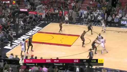 《NBA全场集锦》今日最佳必属他！希罗连砍11分连轰3记三分统治加时