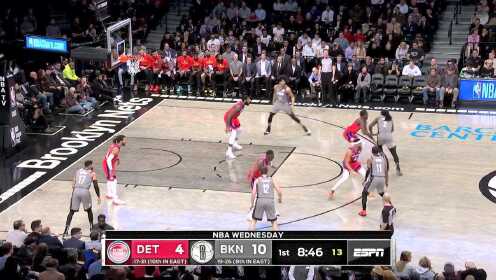 《NBA全场集锦》在庄神面前把篮板抢下 欧文眼疾手快抛投得手