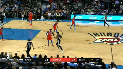 《NBA全场集锦》你炮真稳 保罗中距离后仰跳投一刀毙命