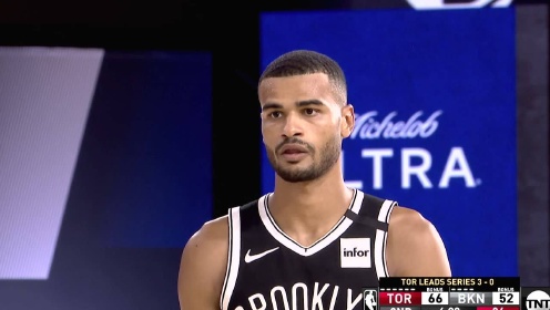 《NBA全场回放》【回放】猛龙vs篮网第2节 鲍威尔九天揽月暴力炸筐