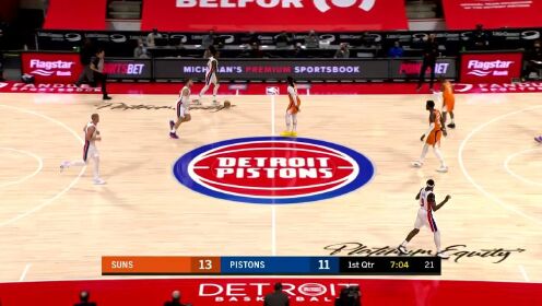 《NBA全场集锦》弧顶射箭一箭穿心 保罗追身三分尽显老将风范