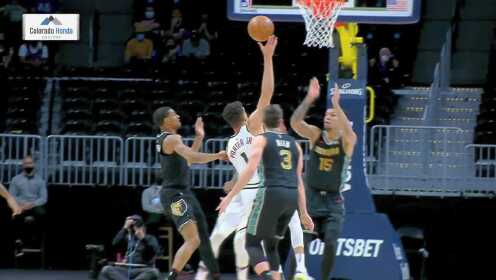 《NBA全场集锦》灰熊vs掘金第1节中文解说回放