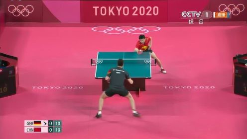 【回放】2020东京奥运会：乒乓球男单半决赛 奥恰洛夫vs马龙 全场回放