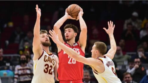 《NBA骑士》【球星】申京vs骑士集锦 19分丝滑转身1v2上篮