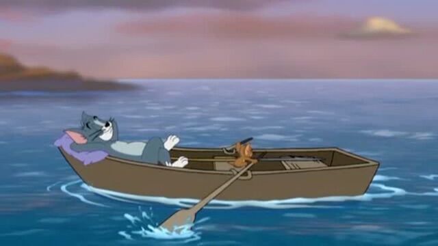猫和老鼠传奇第一季  汤姆杰瑞在划船