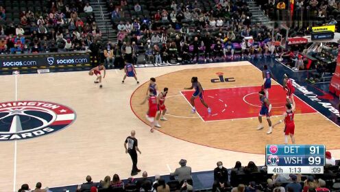《NBA全场集锦》突出一个稳字！内托两次突破上篮均成功连取4分杀死比赛