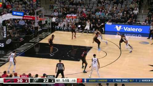 《NBA全场集锦》穆雷长驱直入！撕裂猛龙禁区