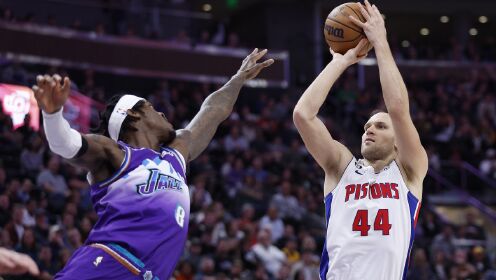 《NBA全场集锦》【球星】博格达诺维奇vs爵士集锦 稳定如定海神针 战旧主得23分
