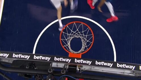《NBA全场集锦》在大锤面前上蹿下跳 布里奇斯强杀篮下单吃安德森