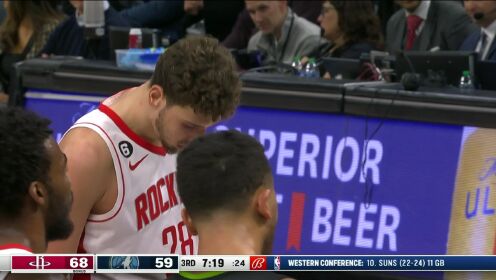 《NBA全场集锦》【回放】 NBA常规赛：火箭vs森林狼第3节中文解说回放