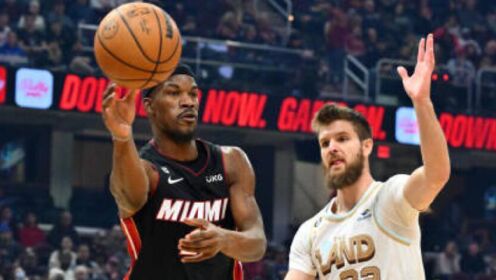 《NBA骑士》【球星】巴特勒vs骑士集锦 全场最高23分外加5次助攻打进关键球