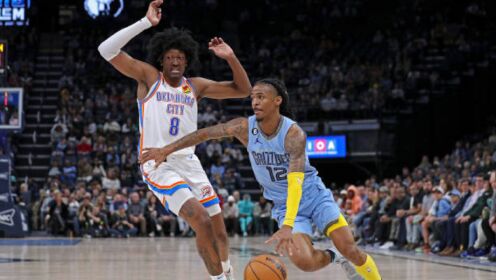 《NBA全场集锦》【球星】莫兰特vs雷霆集锦 轻取26分迎来生涯第6次三双
