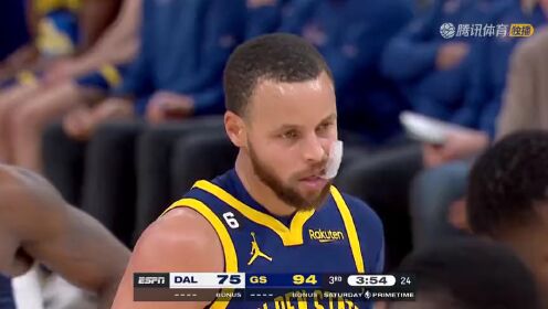 《金州勇士》NBA常规赛：独行侠vs勇士第3节中文解说回放