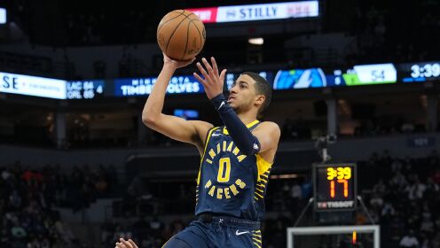 《NBA全场集锦》【球星】哈利伯顿vs森林狼集锦 全场26+15攻传一体难挽颓势