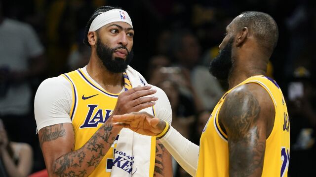 魔术vs湖人精华纯享 拉塞尔28分 浓眉26+19 湖人终结魔术连胜