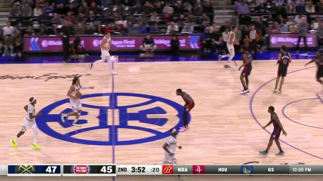 防守在哪里 坎宁安突破妙传无人盯防的斯图尔特完成暴扣