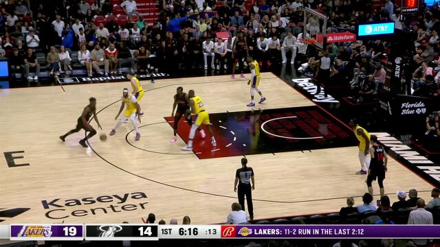 巴特勒vs湖人集锦 砍全对最高28分尽显强硬