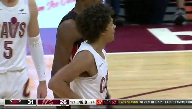 热火vs骑士第1节英文原声回放