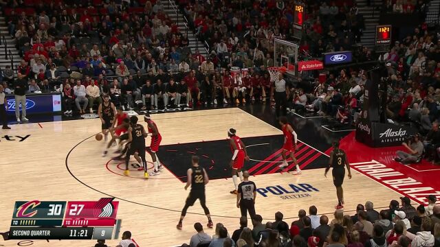 快攻反击美如画！梅斯反击妙传杜普-瑞斯快攻篮下双手暴扣