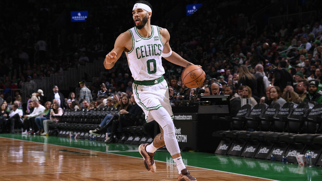 【球星】塔图姆vs篮网集锦 砍下20 7 9三节打卡轻取