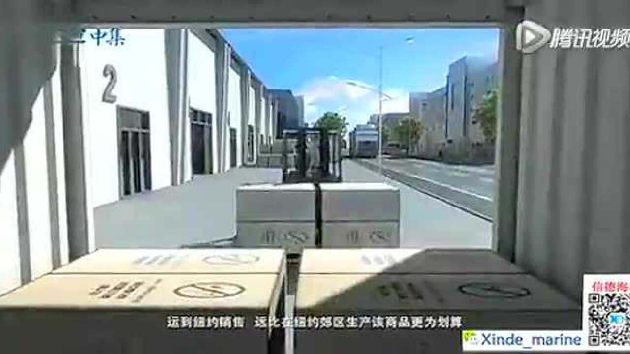 集装箱的分类及运输全过程_腾讯视频