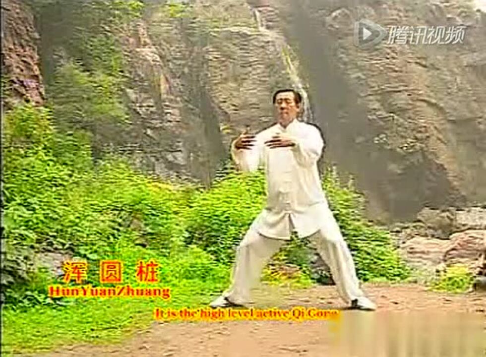 陈式太极站桩功(无极桩浑圆桩)陈正雷_高清1080P在线观看平台_腾讯视频
