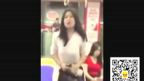 推荐视频：地铁女色狼当众骚扰男乘客  网友：骚扰都是男人的错