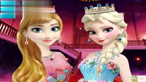 芭比公主之钻石城堡 冰雪奇缘  爱莎与安娜