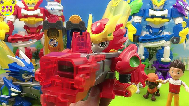 狗狗巡逻队玩激战奇轮2烈焰破天神枪玩具