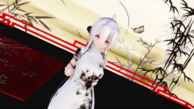 mmd 旗袍 弱音 白丝 拘束