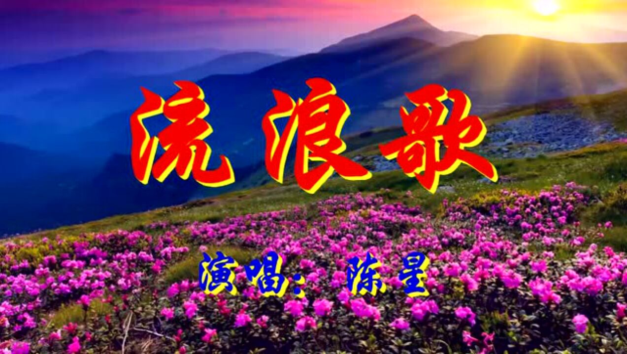 一首怀旧老歌《流浪歌》好听极了,百听不腻_高清1080P在线观看平台_腾讯视频